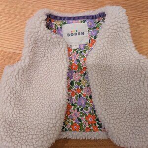 Mini Boden Fleece Vest
